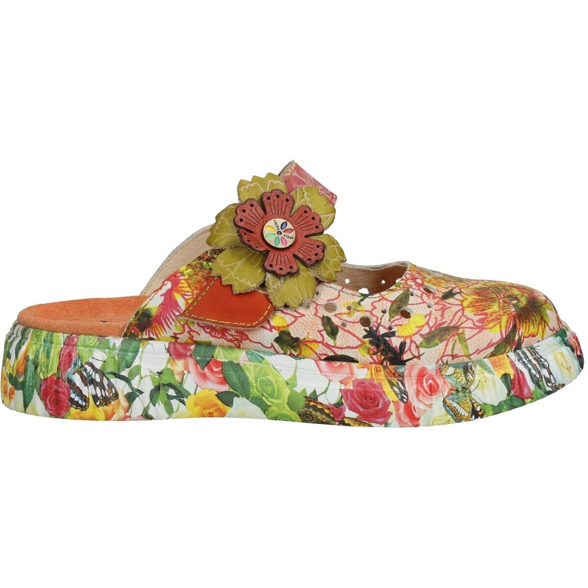 Laura Vita  Pantoletten  Oranžová