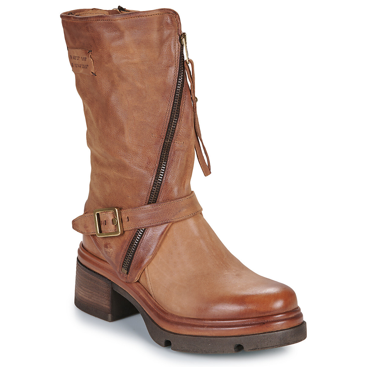 Airstep / A.S.98  EASY ZIP  Hnědá