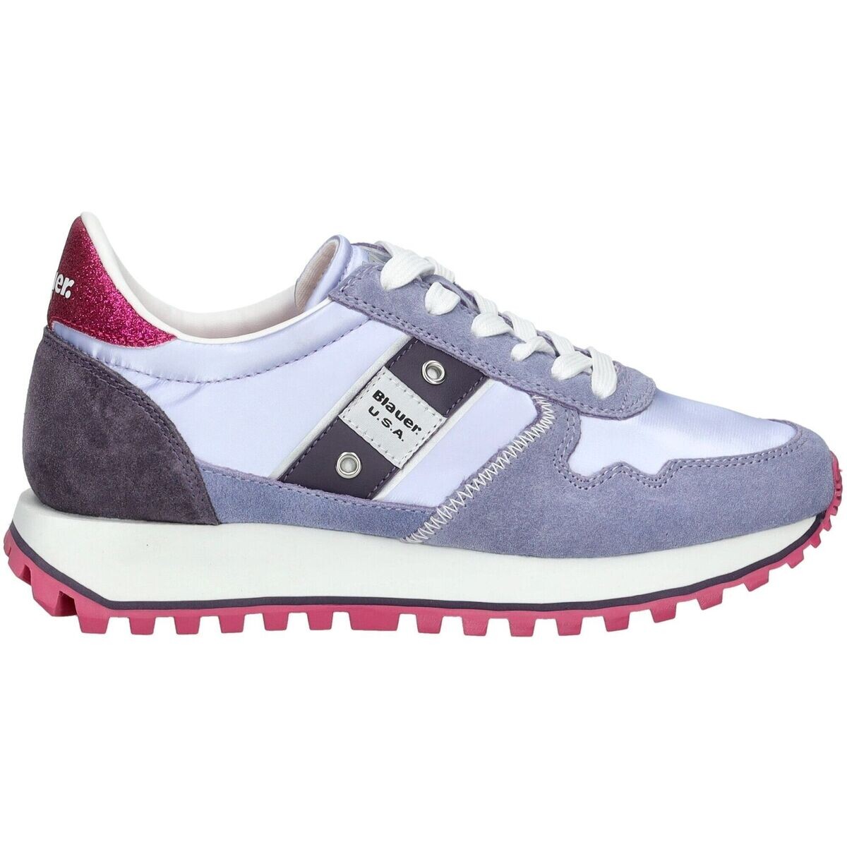 Blauer  Sneaker  Fialová