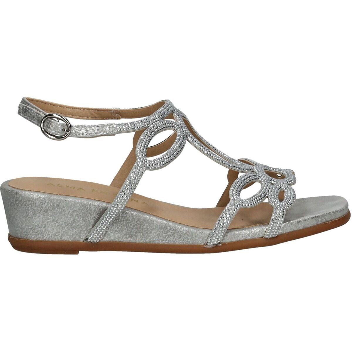 ALMA EN PENA  Sandalen  Stříbrná