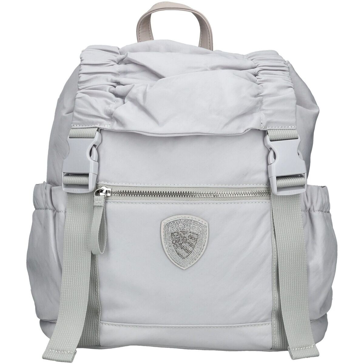 Blauer  Taschen  Bílá