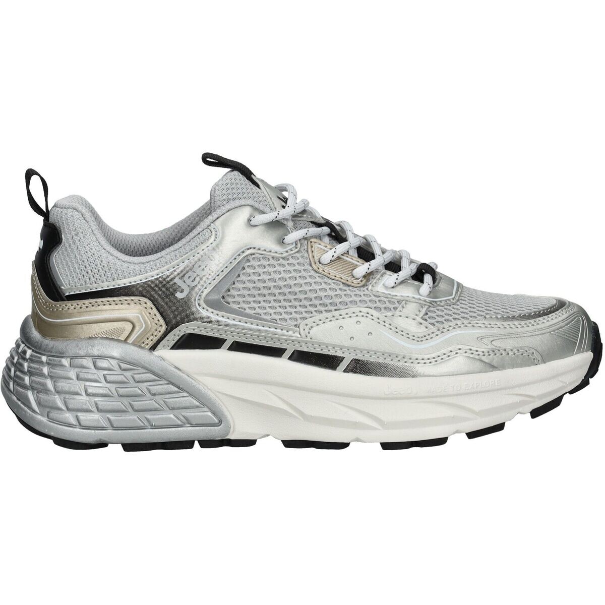 Jeep  Sneaker  Stříbrná