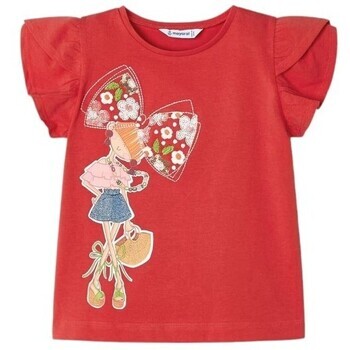 Mayoral  3091 camiseta Rojo  Červená