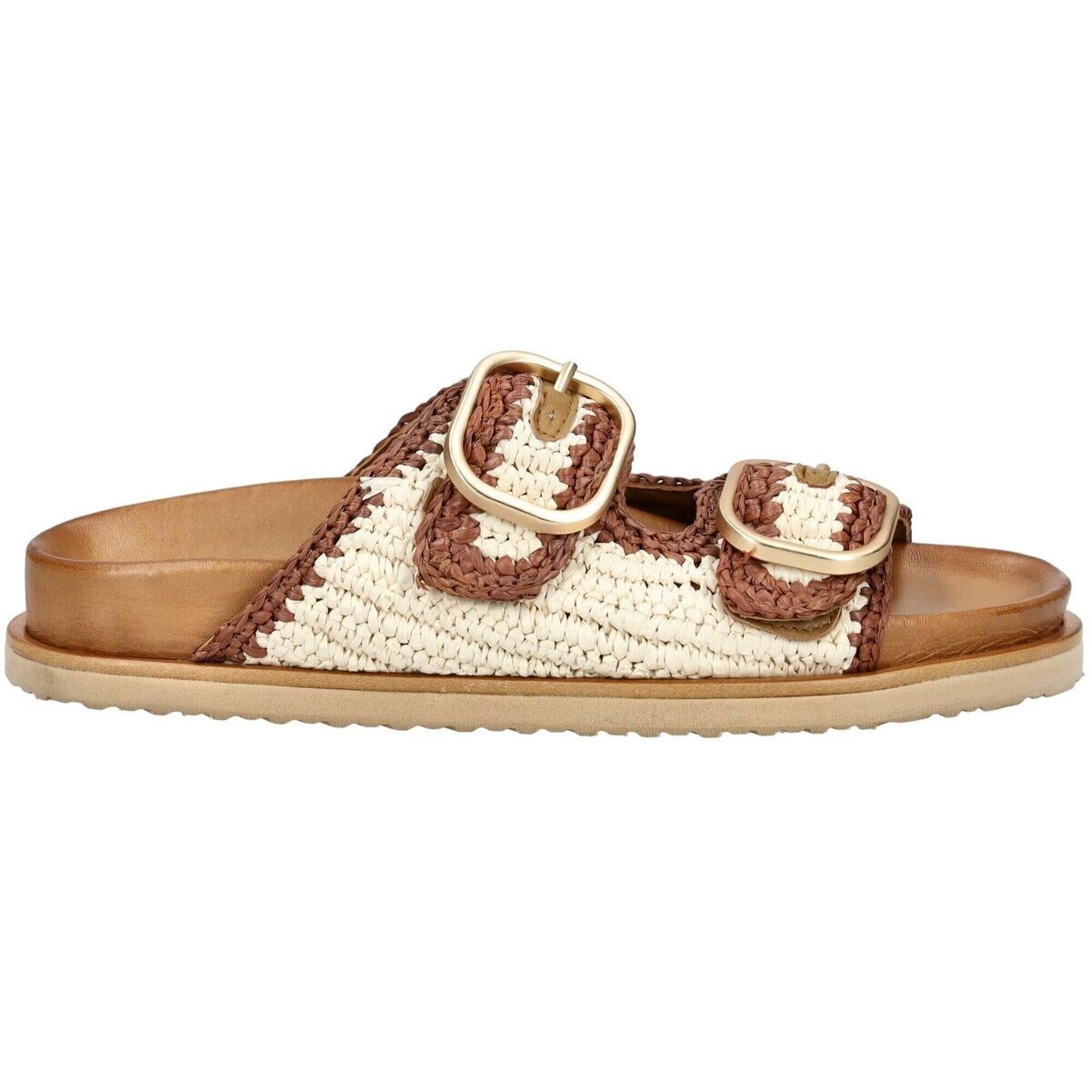 Inuovo  Pantoletten  Hnědá