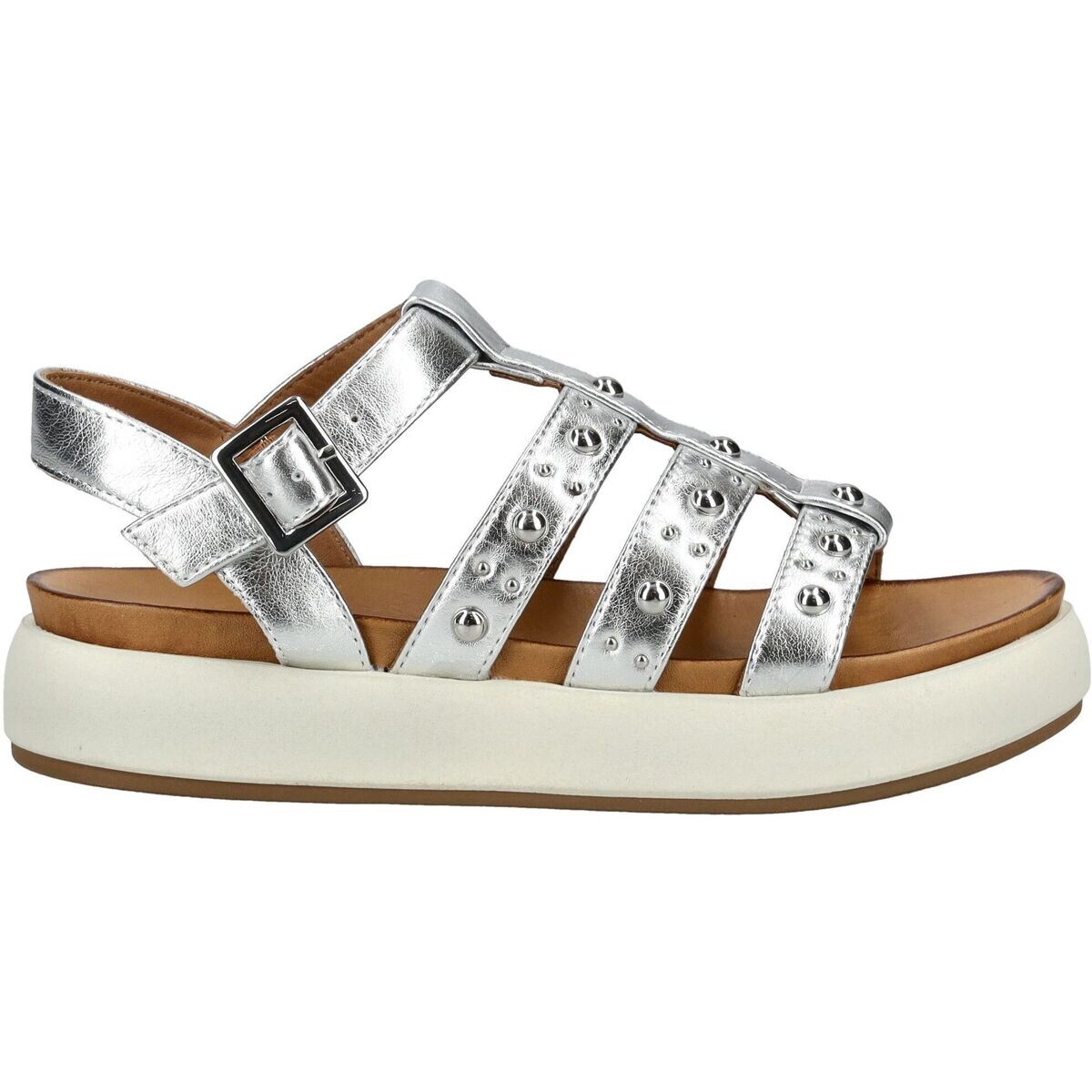 Inuovo  Sandalen  Stříbrná