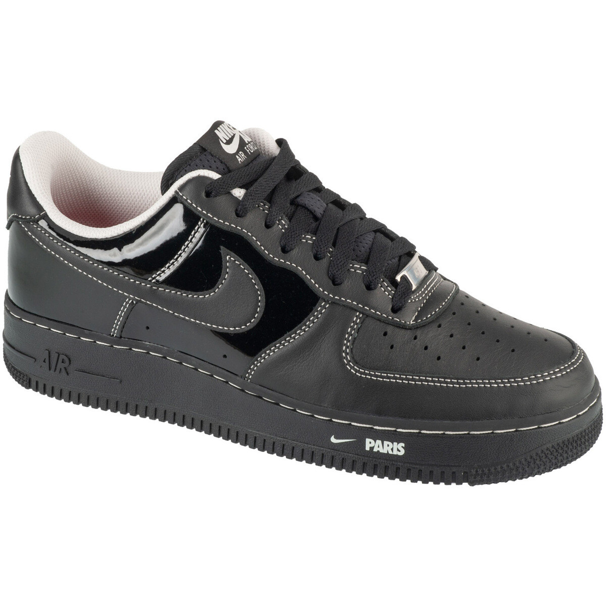 Nike  Air Force 1 '07 Low City Pack Paris Patent  Černá