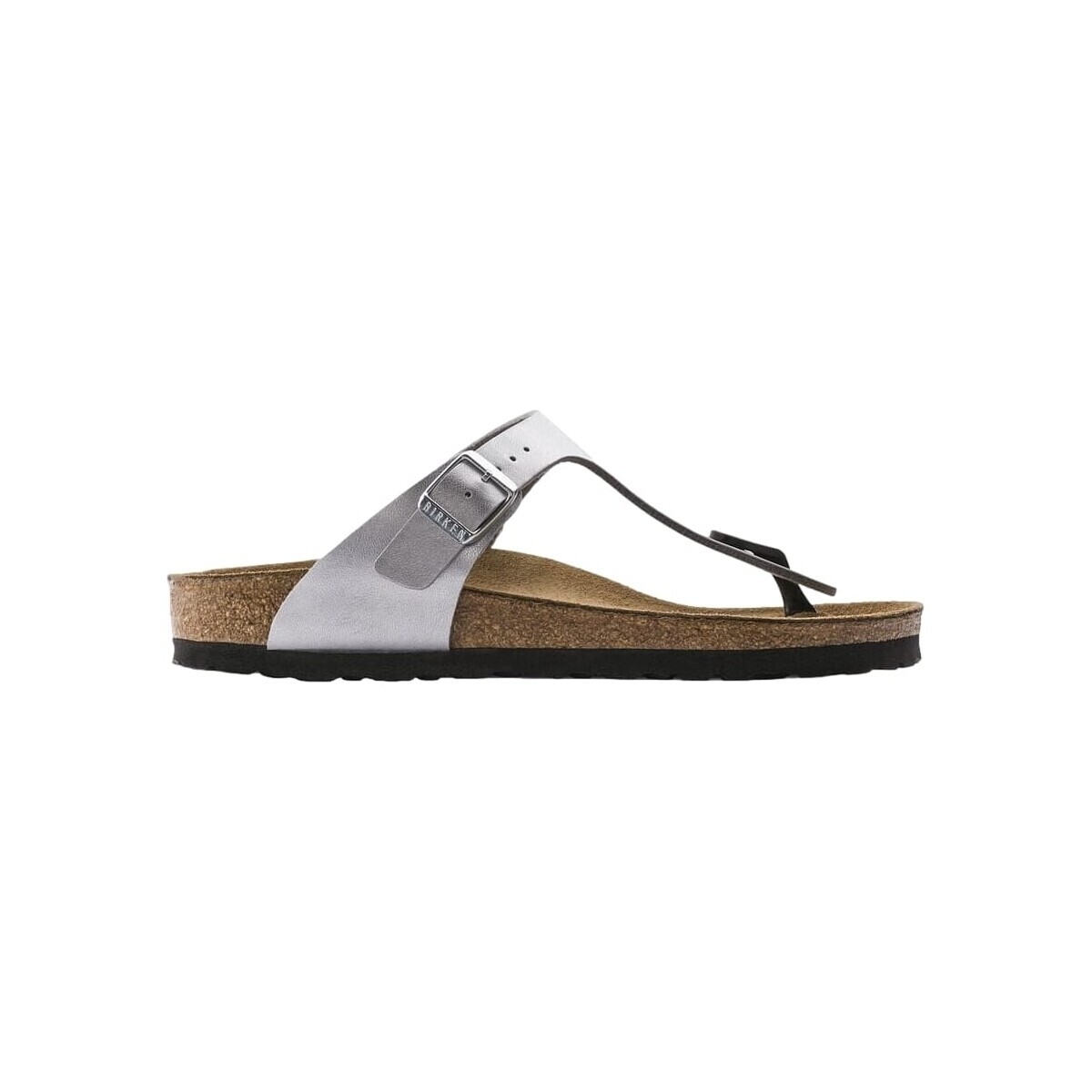 BIRKENSTOCK  Gizeh BS Regular - Silver  Stříbrná