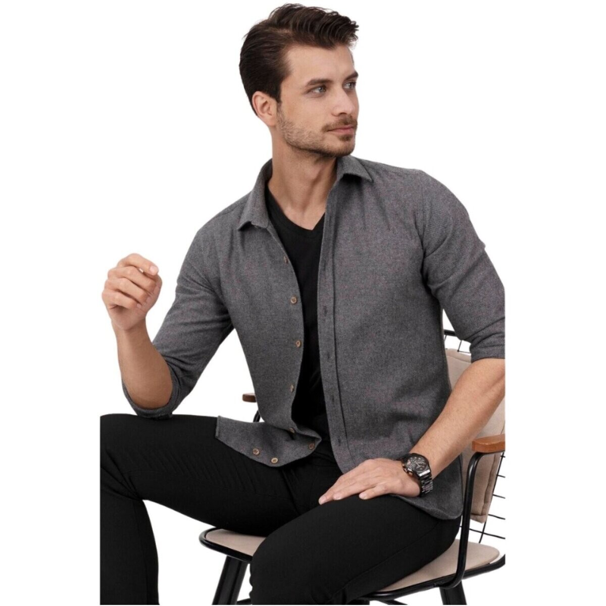 Oasis  076-SMOKED  Šedá