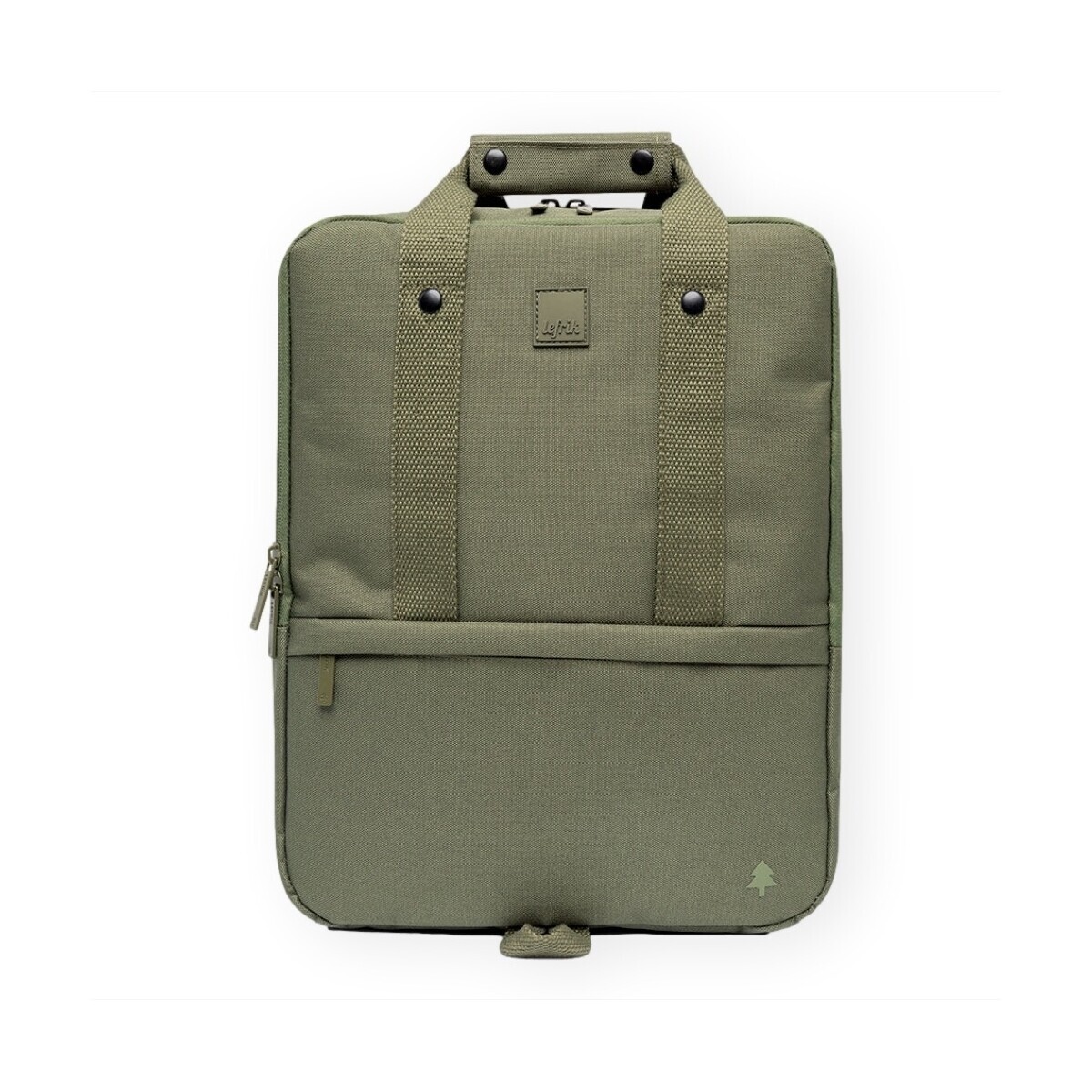 Lefrik  Smart Daily Backpack - Olive  Zelená