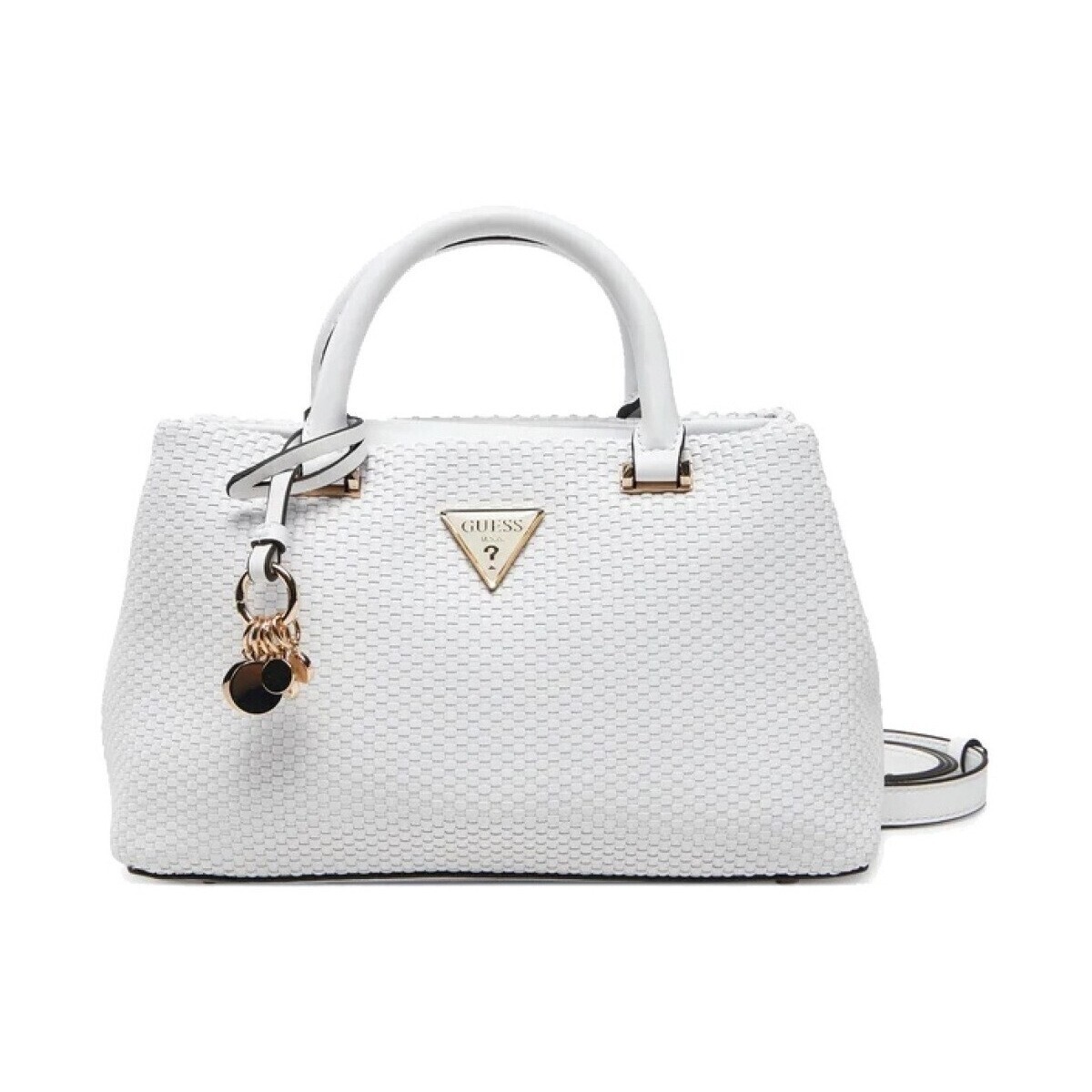 Guess  PHAEDRA SMALL SATCHEL  Bílá