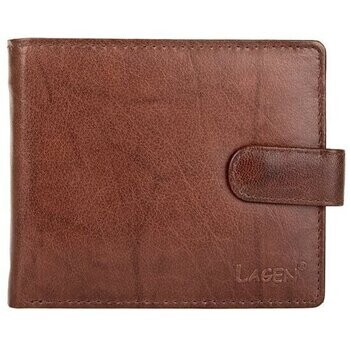 Lagen  W-2006 hnědá pánská kožená peněženka  Hnědá