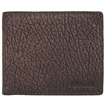 Lagen  V-76/W hnědá pánská kožená peněženka  Hnědá