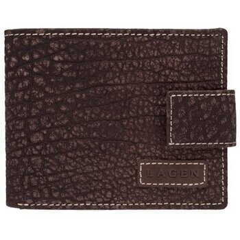 Lagen  V-97-W hnědá pánská kožená peněženka  Hnědá