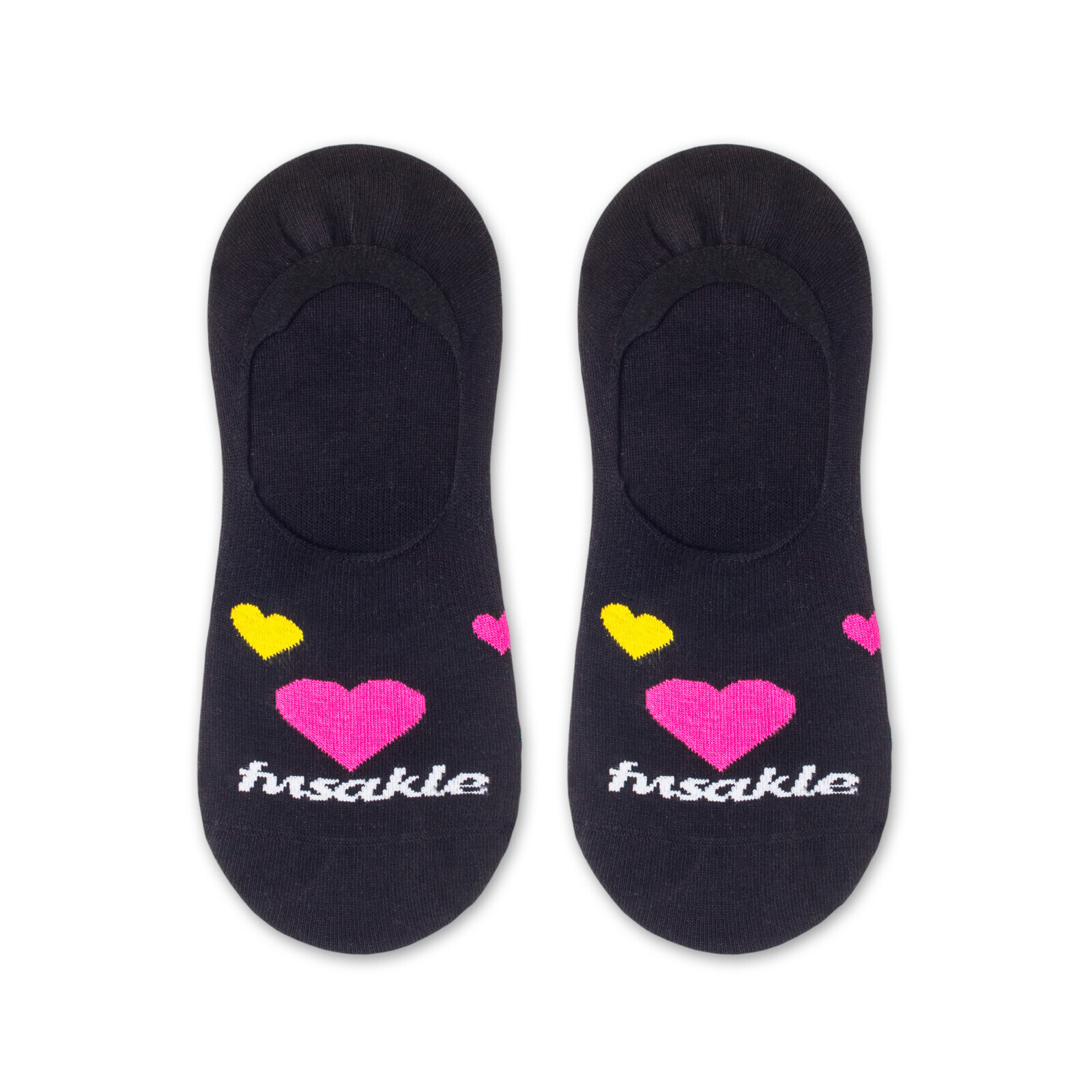 Neviditelné ponožky Ťapa Barevná láska