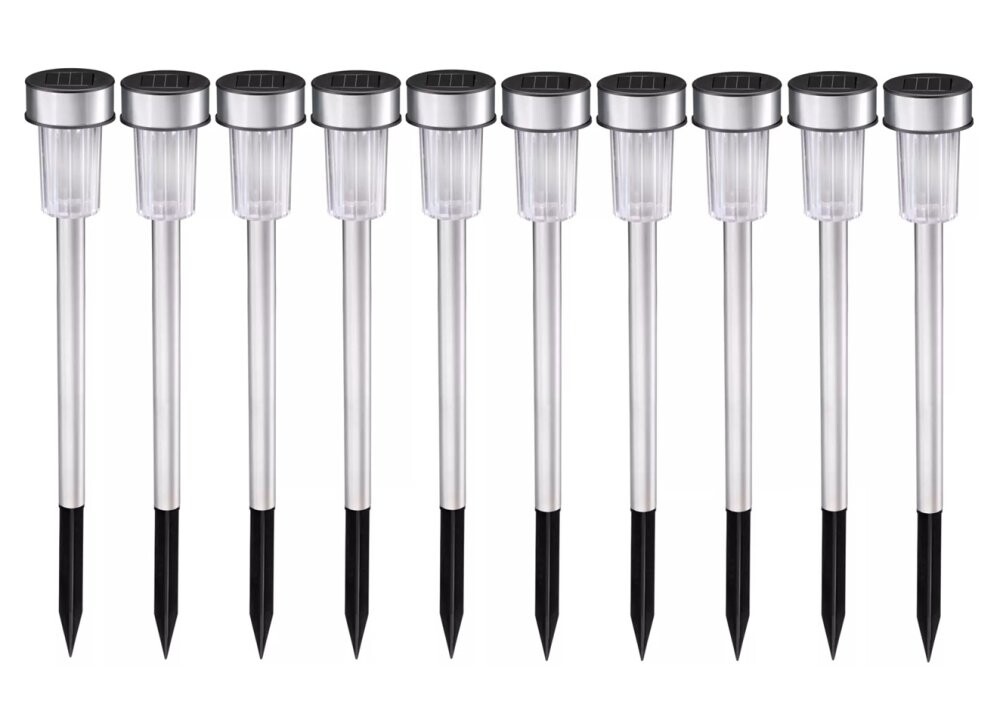 GRUNDIG Lampa solární zahradní sada 10 ks LED 36,5 cm ED-255978