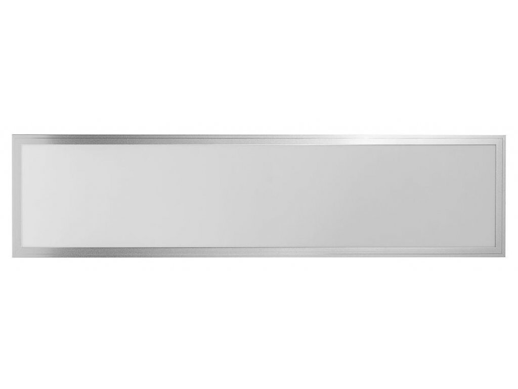 LED Solution Stříbrný podhledový LED panel 30 x 120cm 16-35W CCT Premium 191387