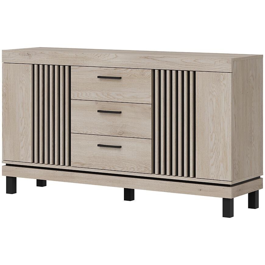 Komoda Mati Mi04 dub cremona/černá