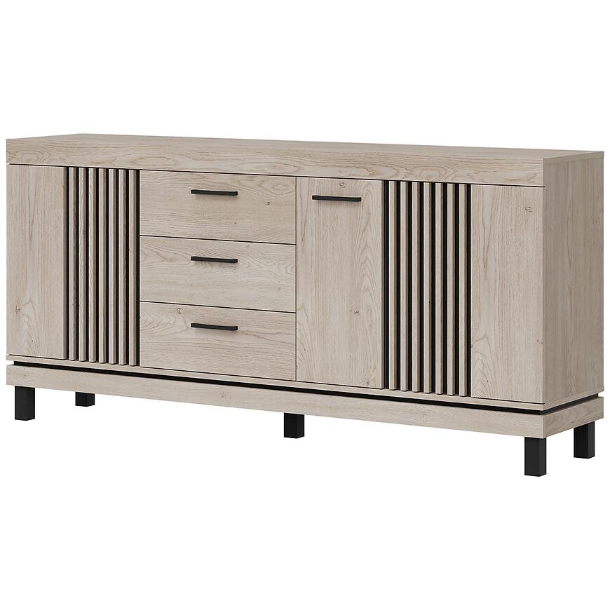 Komoda Mati Mi05 dub cremona/černá