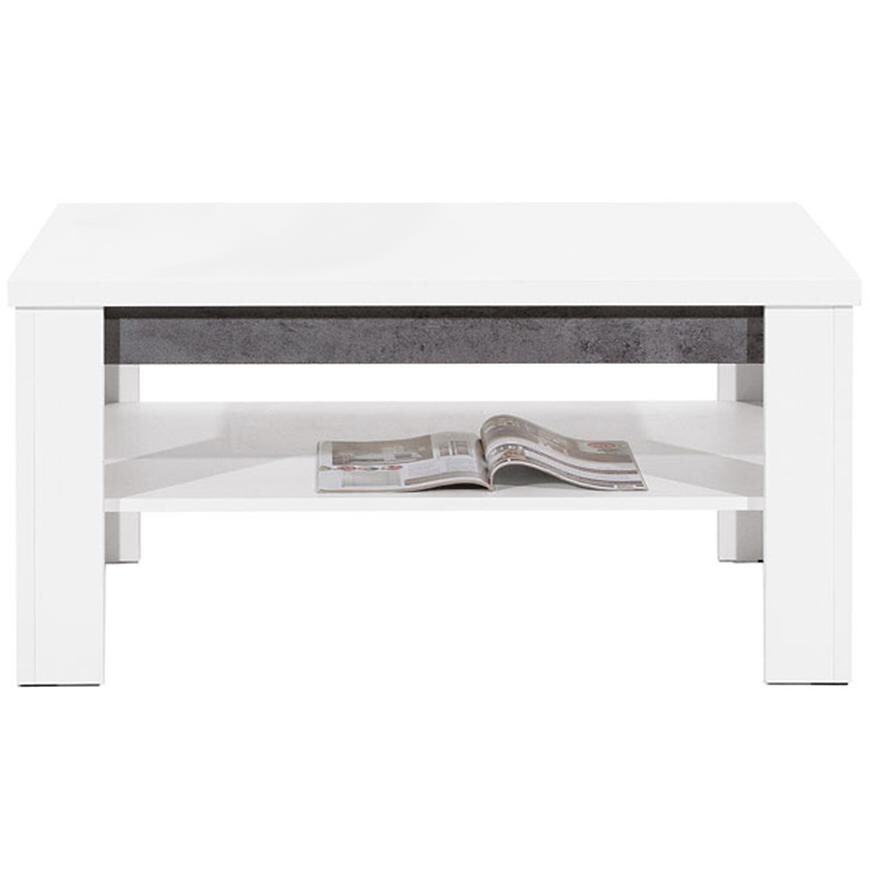 Konferenční stolek Brando B09 bílá/beton