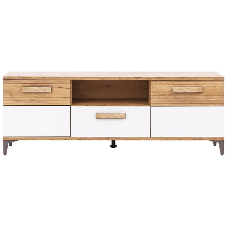 Tv stolek Snobi Sb01 dub craft/alpská bílá