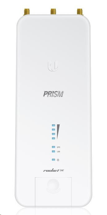 UBNT airMAX Rocket2 AC [airPRISM, AP/Client, 2.4GHz, airMAX ac, 27dBm, 2xRSMA, 1xGPS]