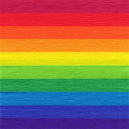 Zet servis Krepový papír - mix 4 Spectrum -  10 ks - 50 x 200 cm