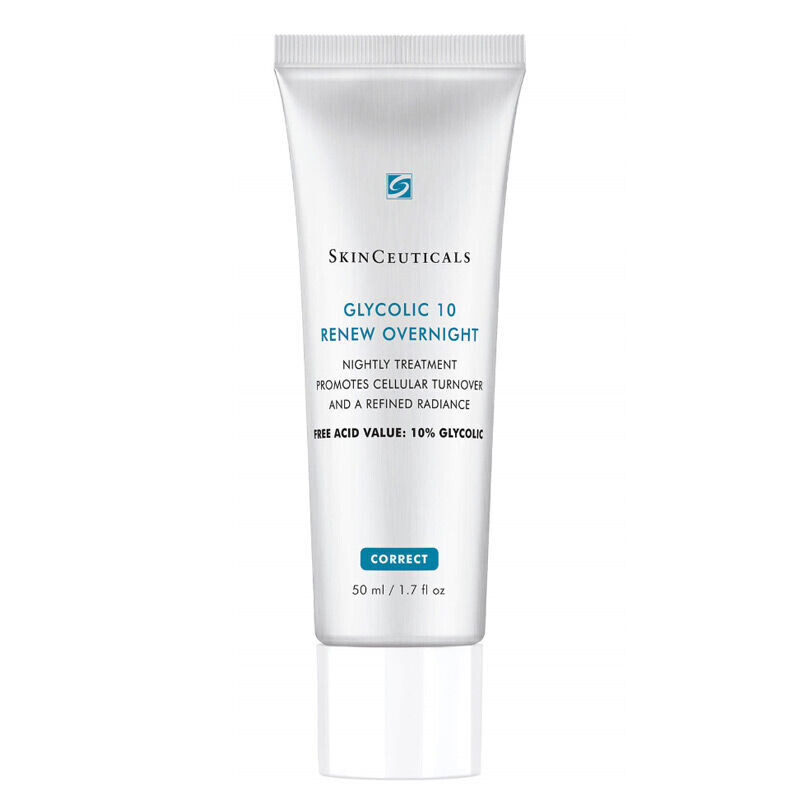 SkinCeuticals Noční krém s kyselinou glykolovou Glycolic 10 Renew Overnight (Nightly Treatment) 50 ml