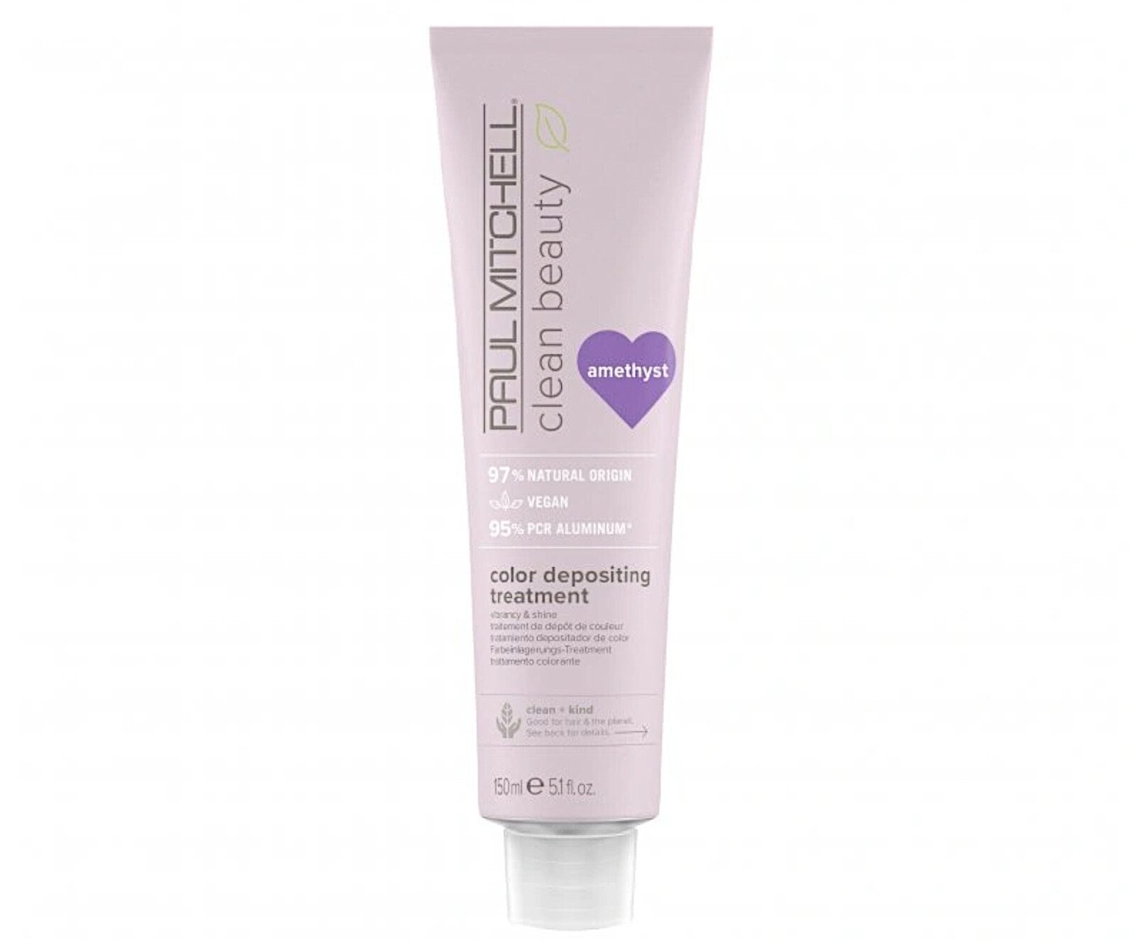 Paul Mitchell Tónovací maska na vlasy Clean Beauty Amethyst (Color Depositing Treatment) 150 ml