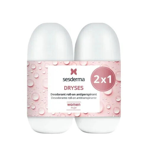 Sesderma Sada kuličkových deodorantů Dryses Deodorant Roll-on Antiperspirant 2 x 75 ml