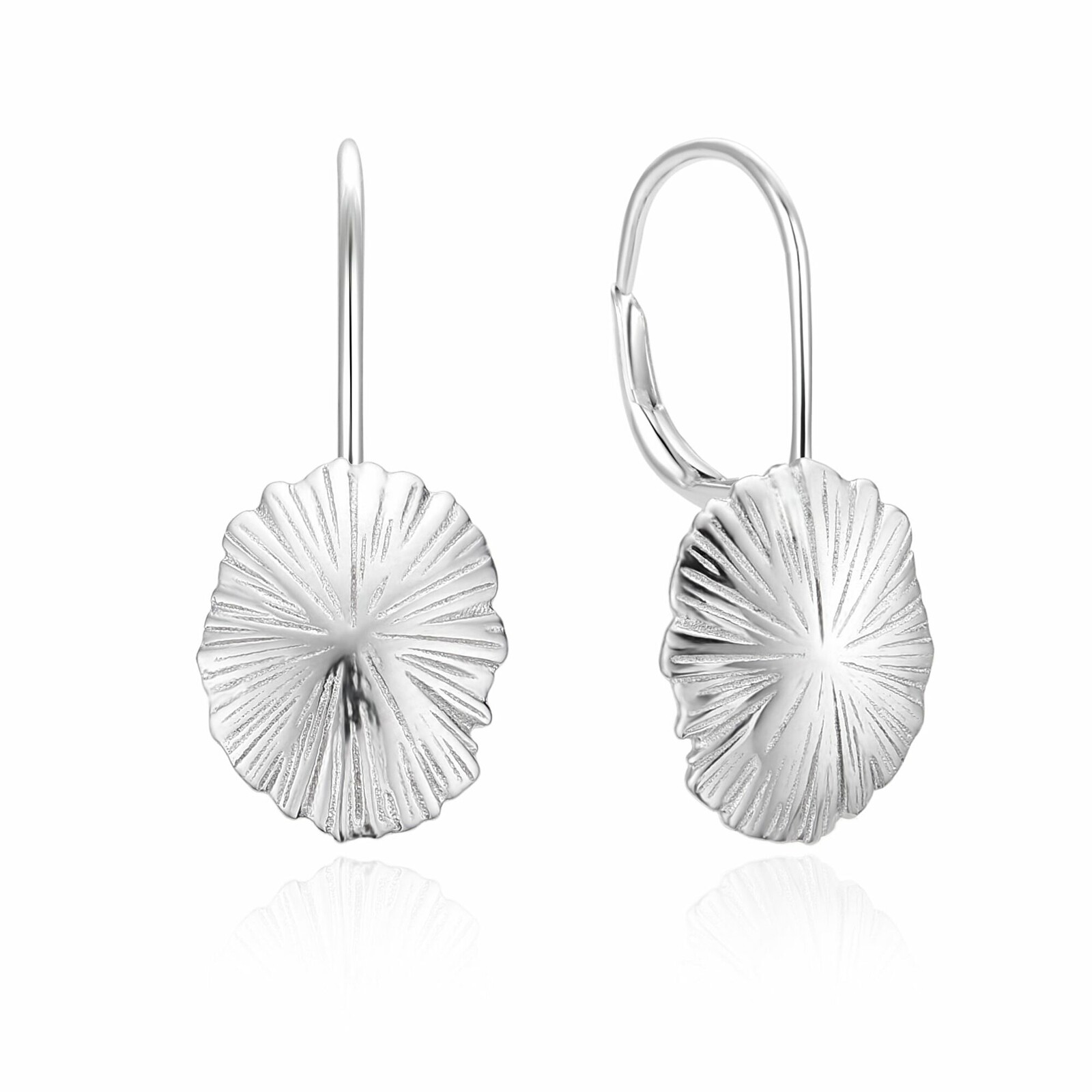 Agato Designové stříbrné visací náušnice AGT-E254L