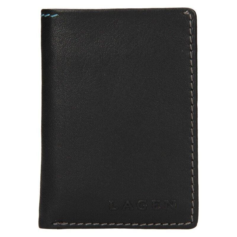 Lagen TP-810 černá pánská kožená peněženka