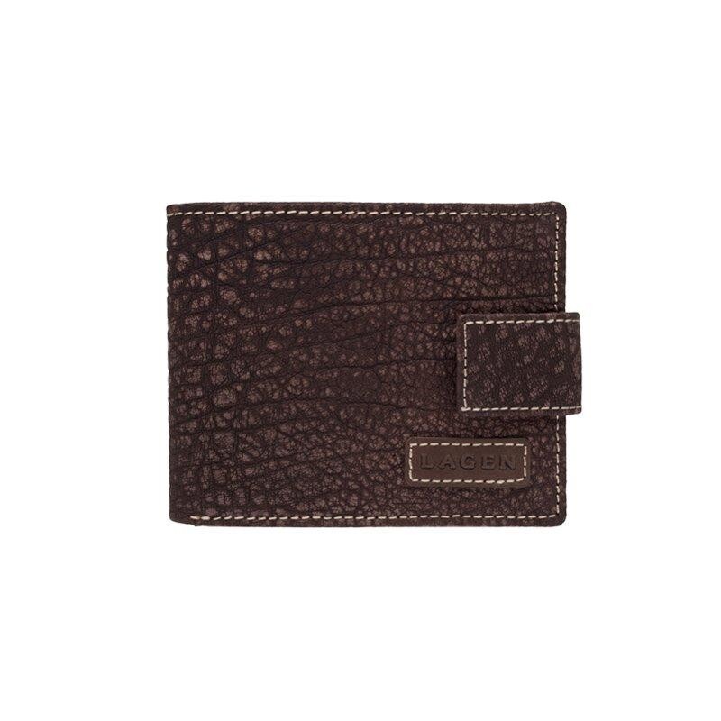 Lagen V-97-W hnědá pánská kožená peněženka