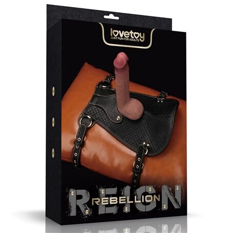 Sedlo pro dildo Lovetoy REBELLION REIGN Dildo Saddle Lovetoy
