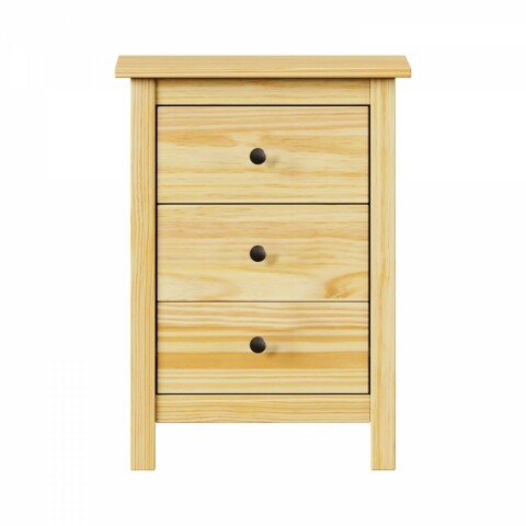 Komoda 3 zásuvky TORINO kovové úchytky 9131K Idea