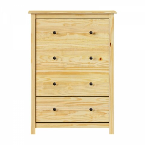 Komoda 4 zásuvky TORINO kovové úchytky 9132K Idea