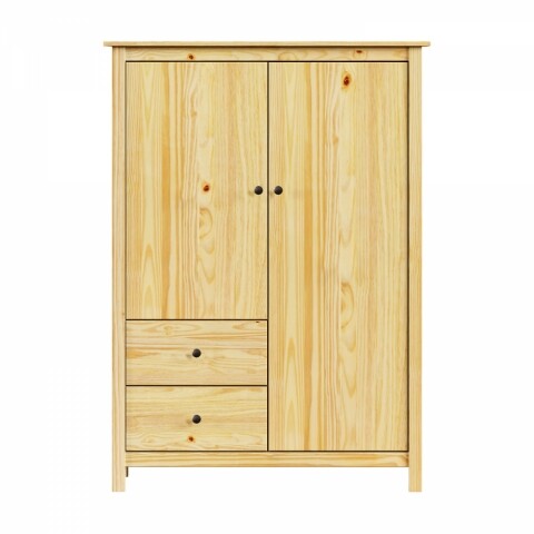 Prádelník 2 dveře + 2 zásuvky TORINO kovové úchytky 8087K Idea