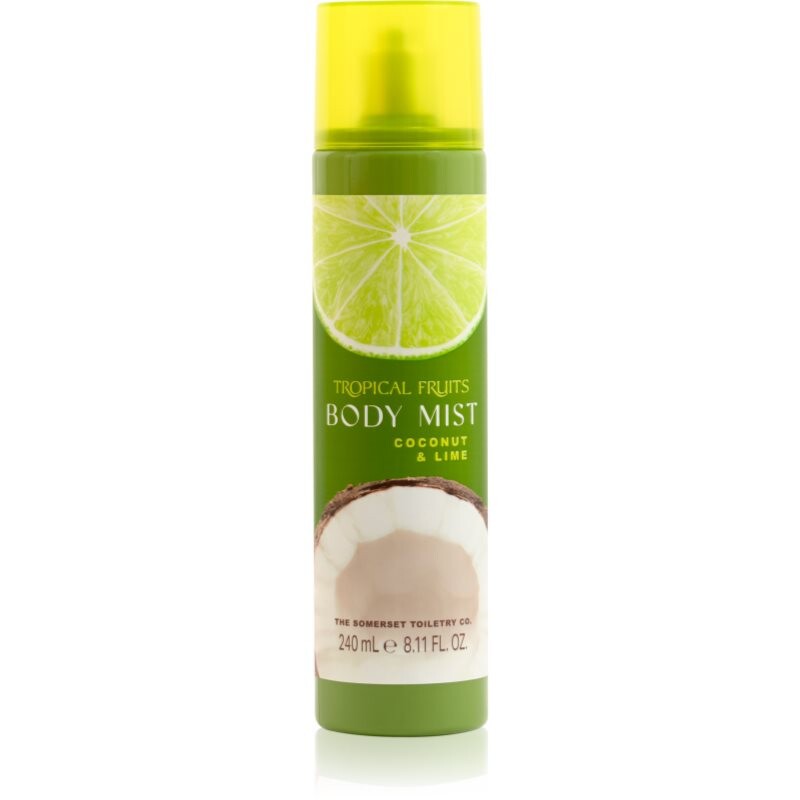 The Somerset Toiletry Co. Tropical Fruits Coconut & Lime tělová mlha na tělo a vlasy 240 ml