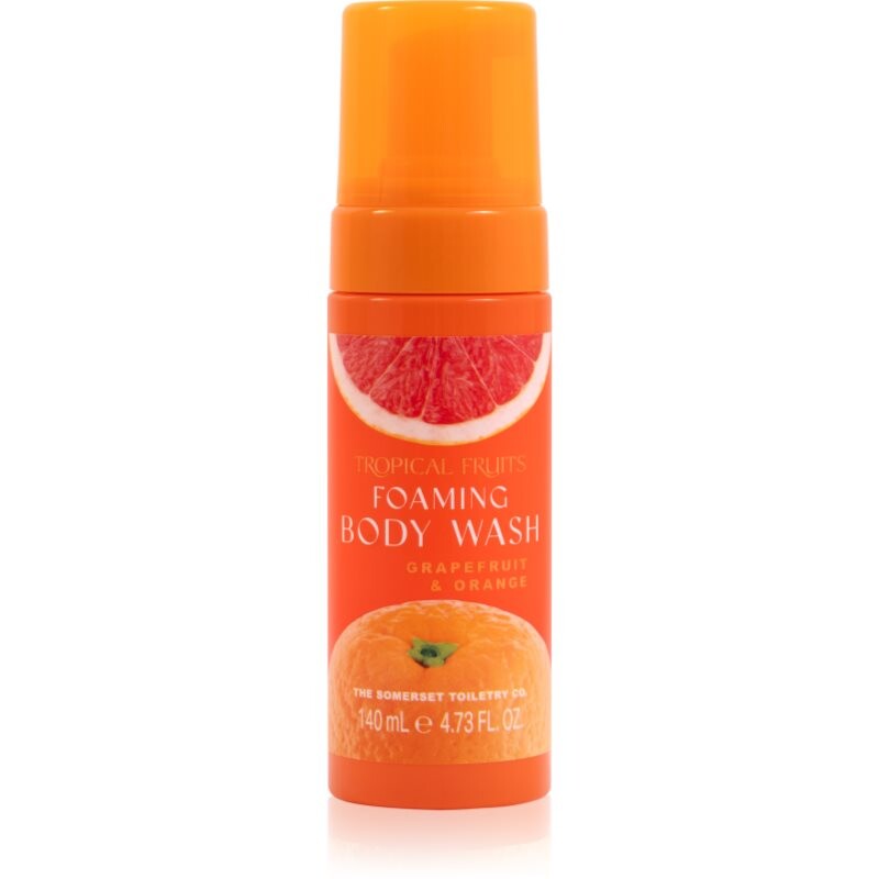 The Somerset Toiletry Co. Tropical Fruits Grapefruit & Orange mycí pěna na tělo 140 ml