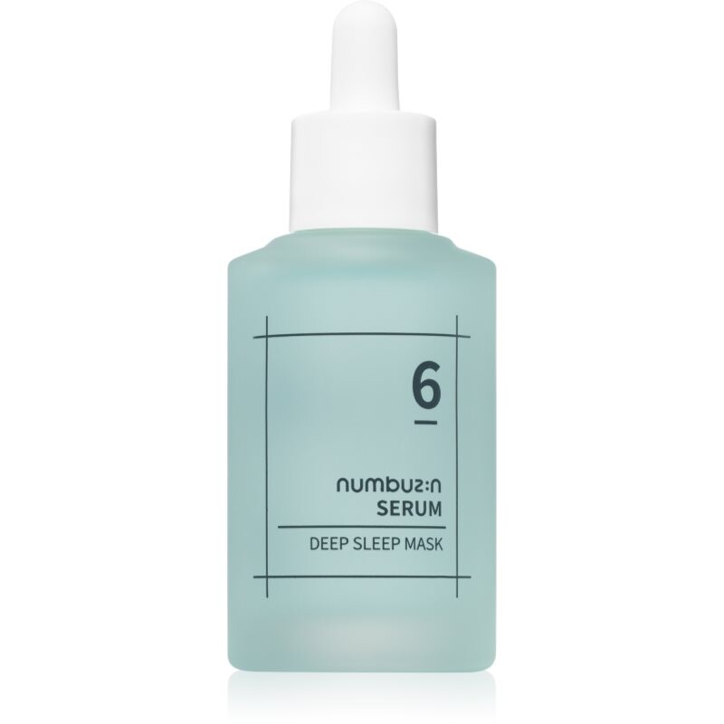 Numbuzin No. 6 Deep Sleep Mask Serum noční sérum pro intenzivní hydrataci pleti 50 ml