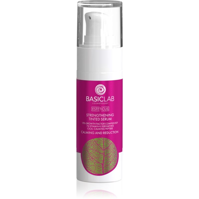 BasicLab Cosmetology Esteticus tónující sérum proti začervenání pleti 15% Growth Factor Complex EGF 30 ml