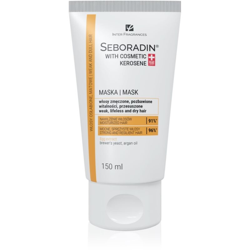 Seboradin With Cosmetic Kerosene maska pro posílení a lesk vlasů 150 ml