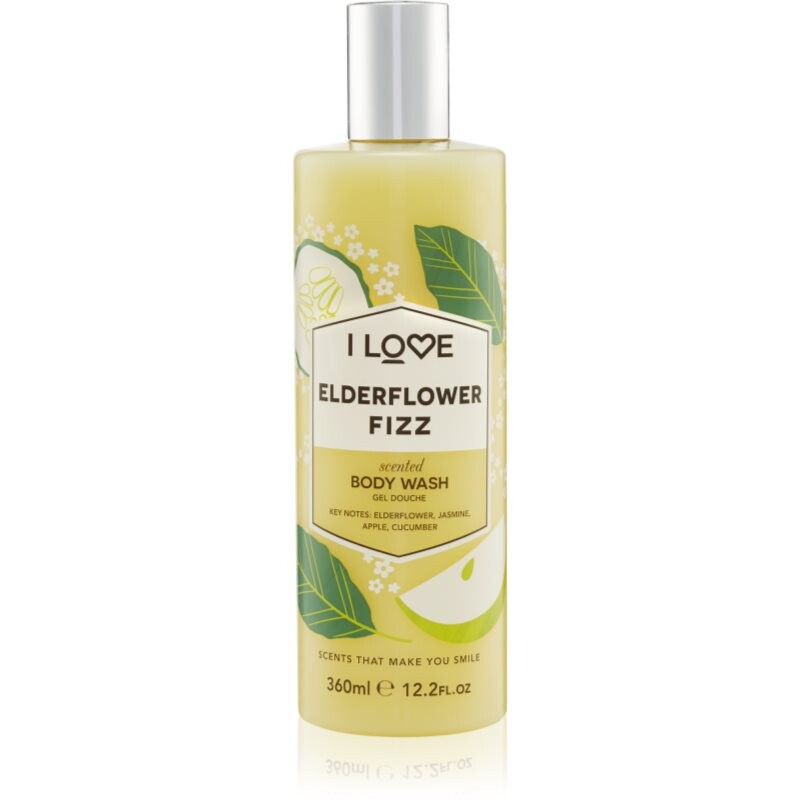 I Love Elderflower Fizz sprchový gel 350 ml