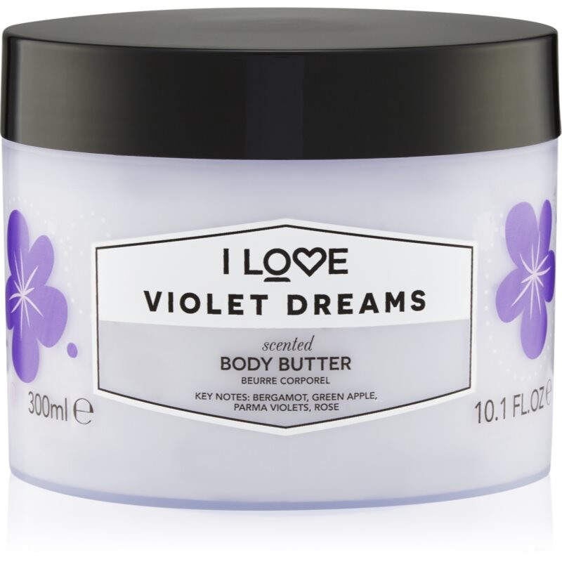 I Love Violet Dreams tělové máslo 330 ml