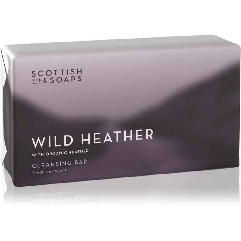Scottish Fine Soaps Wild Heather čisticí tuhé mýdlo 220 g
