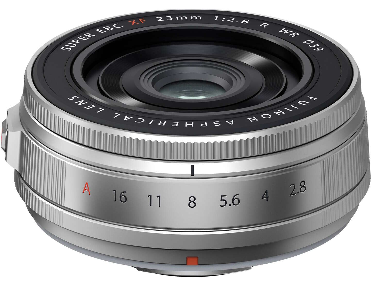 FUJIFILM XF 23 mm f/2,8 R WR stříbrný