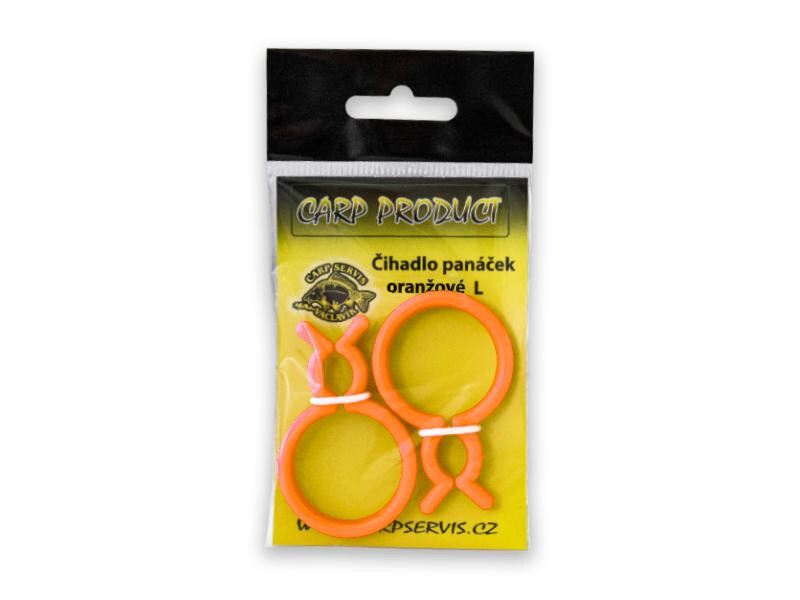 Čihátko panáček 2ks/ velikost L /oranžové