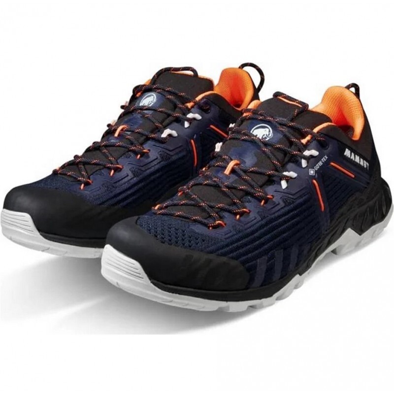 Mammut Dámské trekové boty Mammut Alnasca Knit III Low GTX Marine