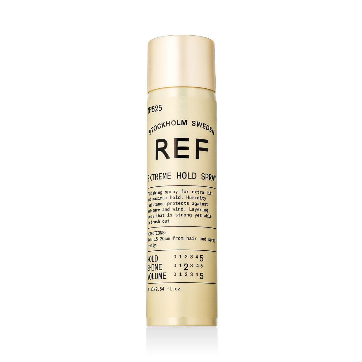REF Extreme Hold Spray N°525 lak na vlasy s extra silnou fixací 75 ml unisex