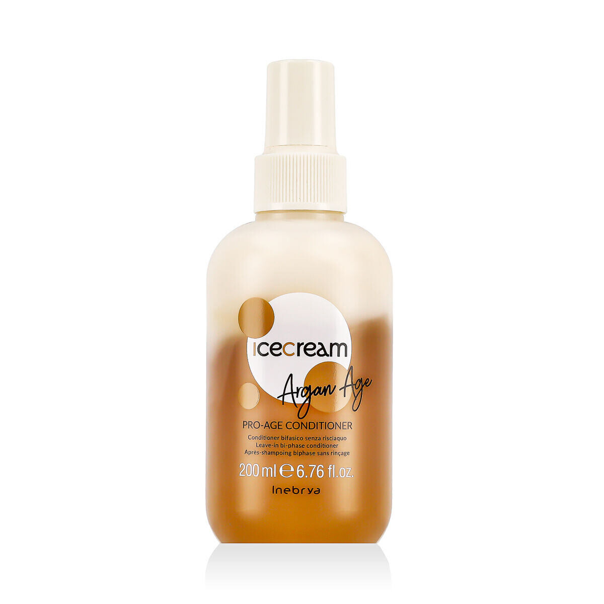 Inebrya Ice Cream Argan Age Pro-Age Conditioner bezoplachový vlasový sprej 200 ml unisex