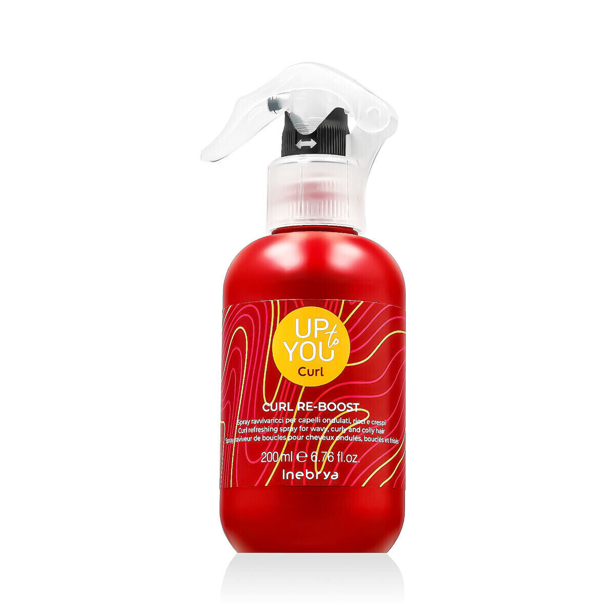 Inebrya Up To You Curl Re-Boost sprej pro oživení kudrnatých vlasů 200 ml unisex